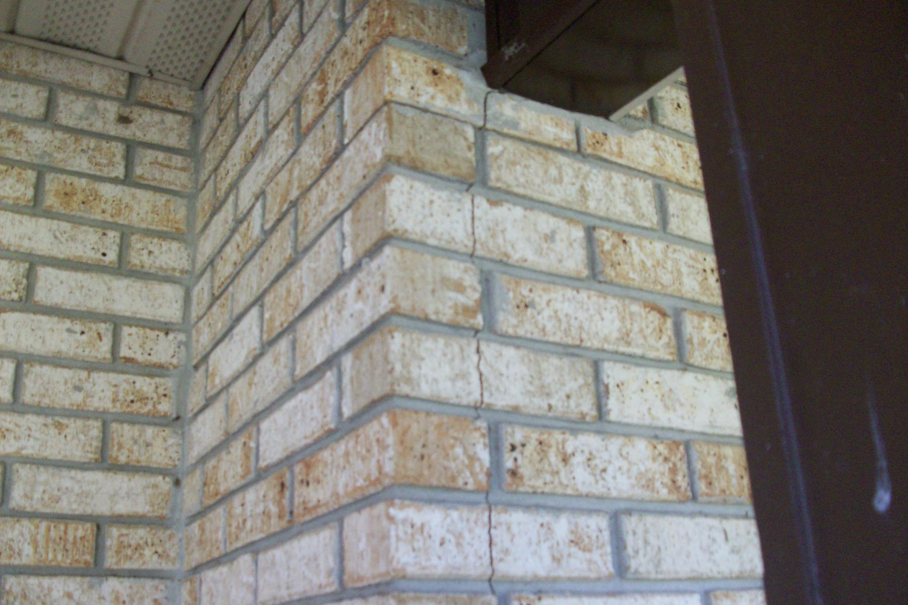 Cracks in brick siding Ocala sinkhole